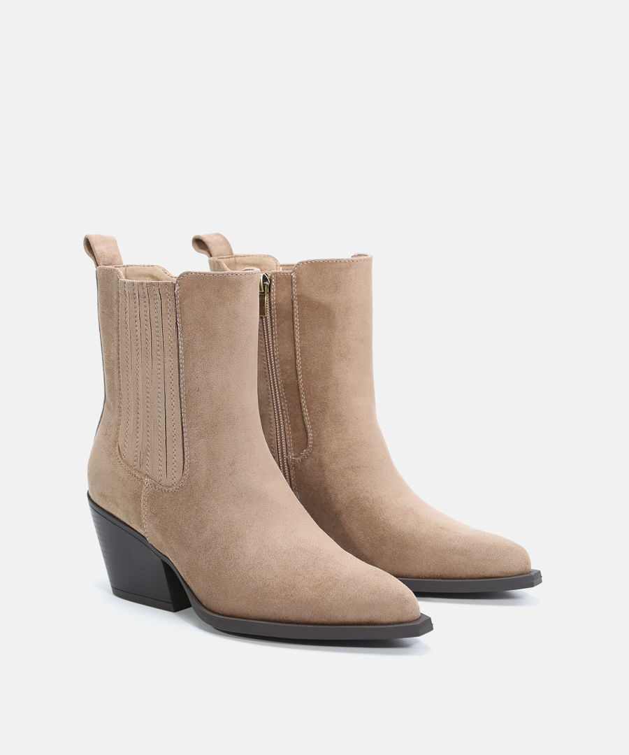 Botines tac&oacute;n cowboy image number null